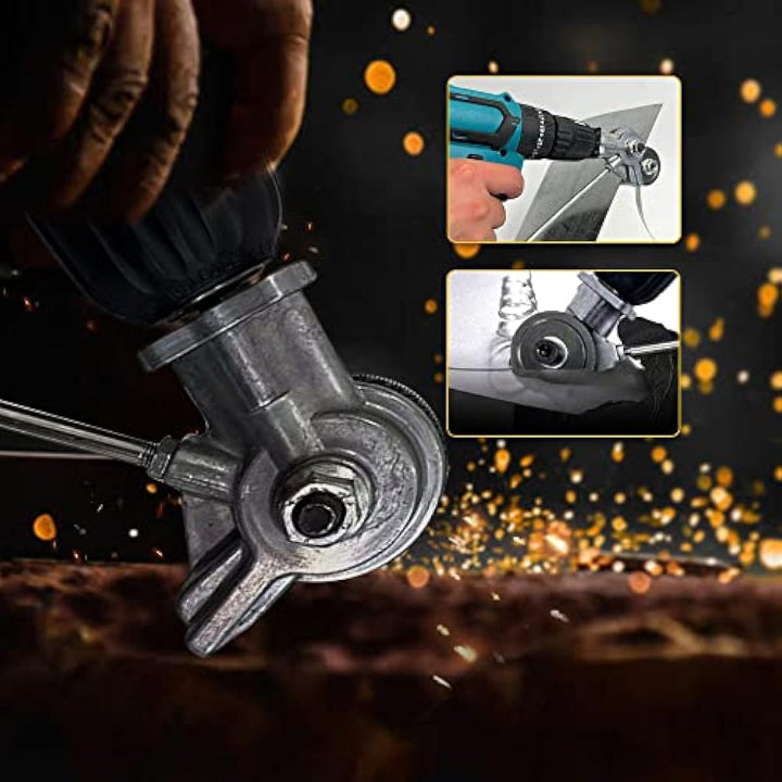 Metal Cutter Attachment Precision Guided Fits 12–21V Drills