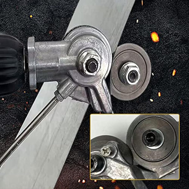 Metal Cutter Attachment Precision Guided Fits 12–21V Drills