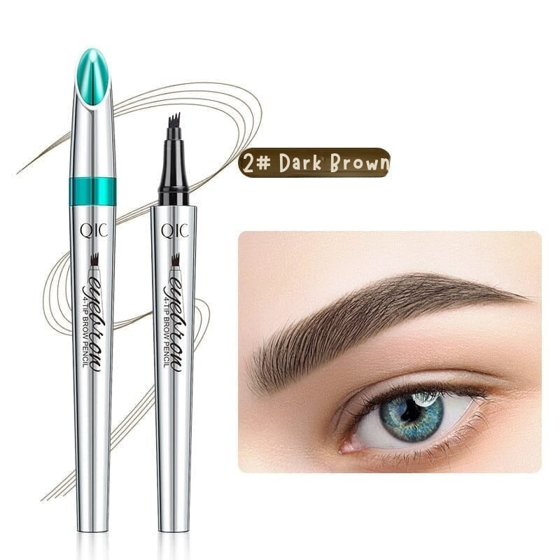 Microblading Eyebrow Pencil 4-Needle Tip Waterproof & Smudge-Proof