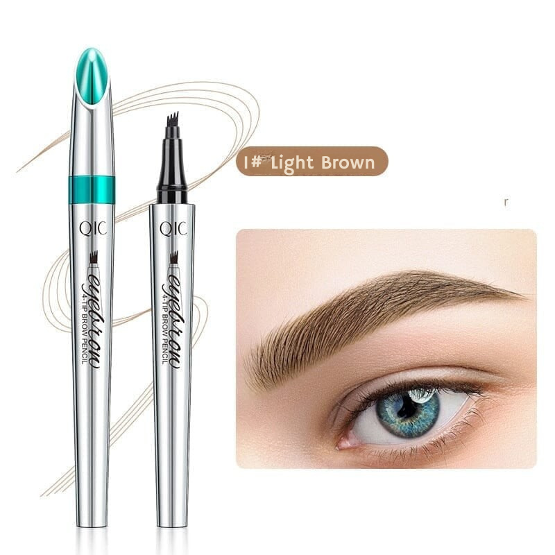 Microblading Eyebrow Pencil 4-Needle Tip Waterproof & Smudge-Proof