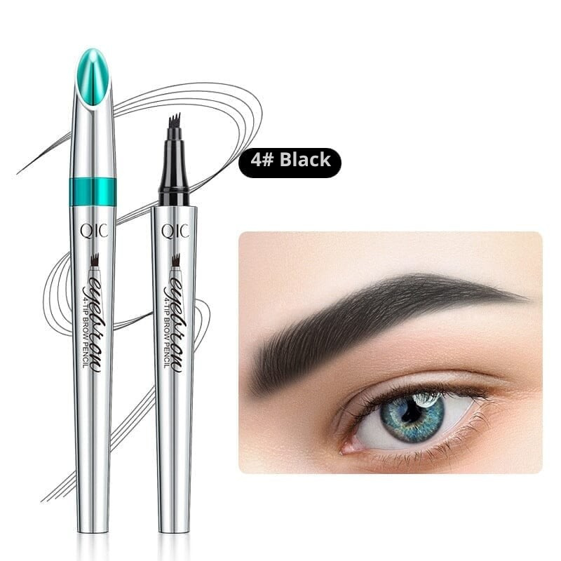 Microblading Eyebrow Pencil 4-Needle Tip Waterproof & Smudge-Proof
