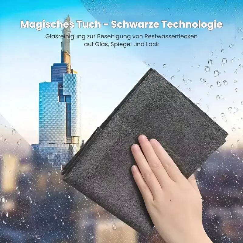 Microfiber Cleaning Cloths Streak-Free & Lint-Free Machine Washable 6-Pack