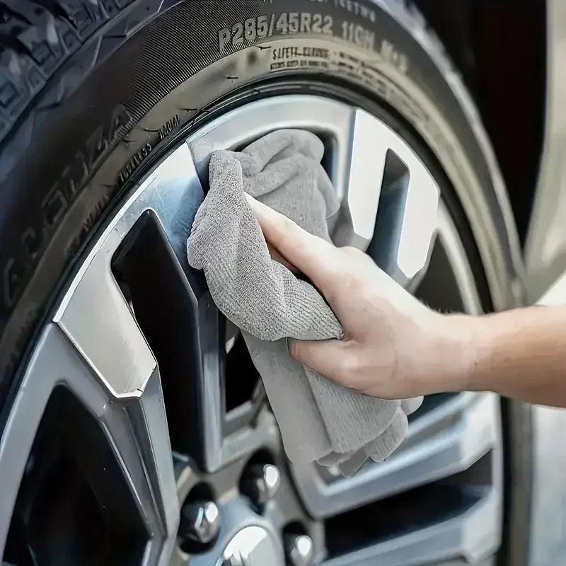 Microfiber Cleaning Cloths Ultra-Absorbent & Scratch-Free Set of 5