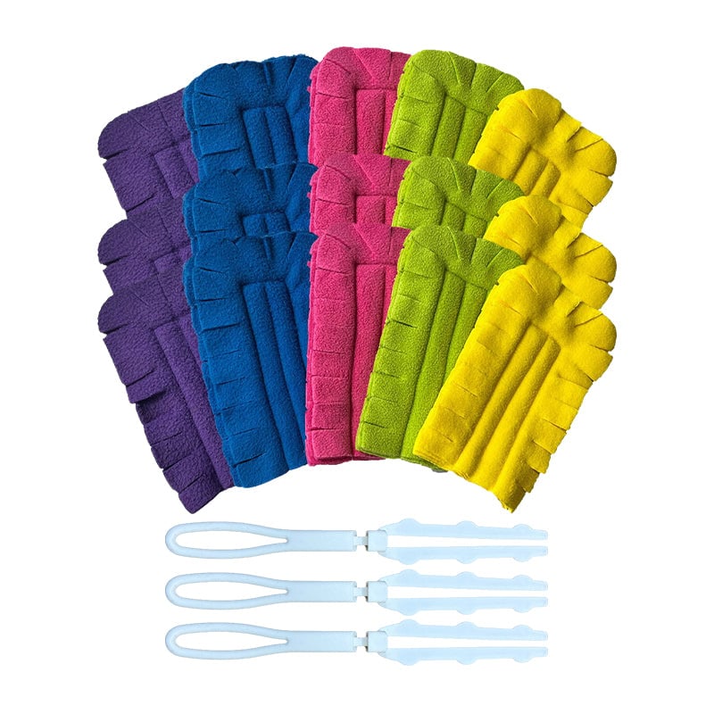 Microfiber Duster Chenille 360° Head Reusable Set of 5