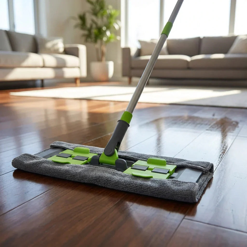 Microfiber Floor Mop 360 Degree Rotating Telescopic Handle