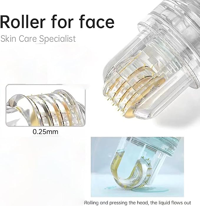Microneedling Kit 0.5 mm 24K Gold