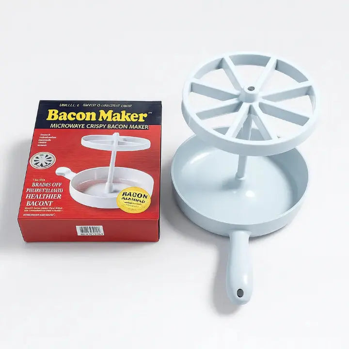 Microwave Bacon Cooker Vertical Hanging Drip Tray & Dishwasher-Safe