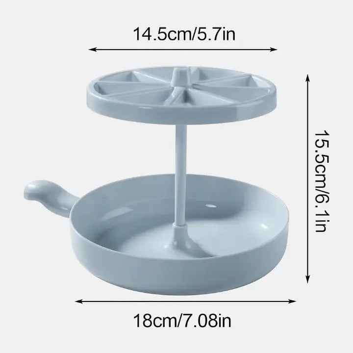 Microwave Bacon Cooker Vertical Hanging Drip Tray & Dishwasher-Safe
