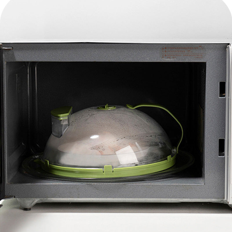 Microwave Cover Polycarbonate Steam Reservoir & Splash-Stop Dome