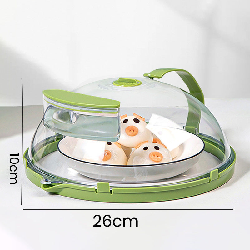 Microwave Cover Polycarbonate Steam Reservoir & Splash-Stop Dome