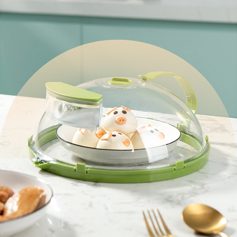 Microwave Cover Polycarbonate Steam Reservoir & Splash-Stop Dome
