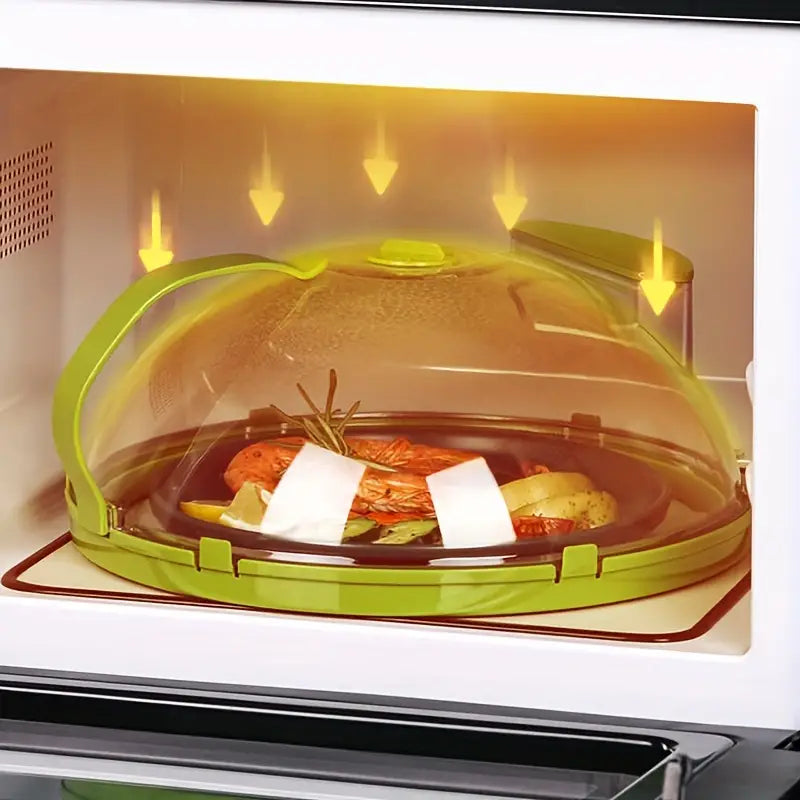 Microwave Cover Steam Vent & Splash Guard Dishwasher Safe
