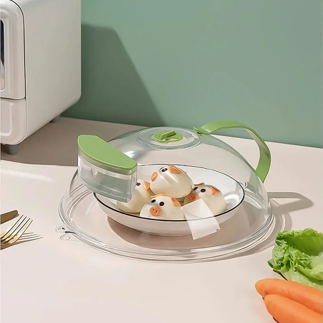 Microwave Cover Steam Vent & Splash Guard Dishwasher Safe