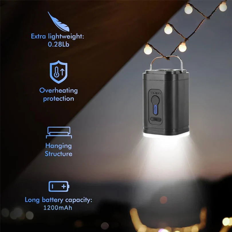 Mini Air Pump USB-C Rechargeable Inflate & Deflate
