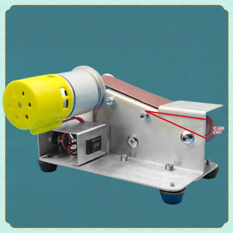Mini Belt Sander Adjustable Speed Stainless Steel