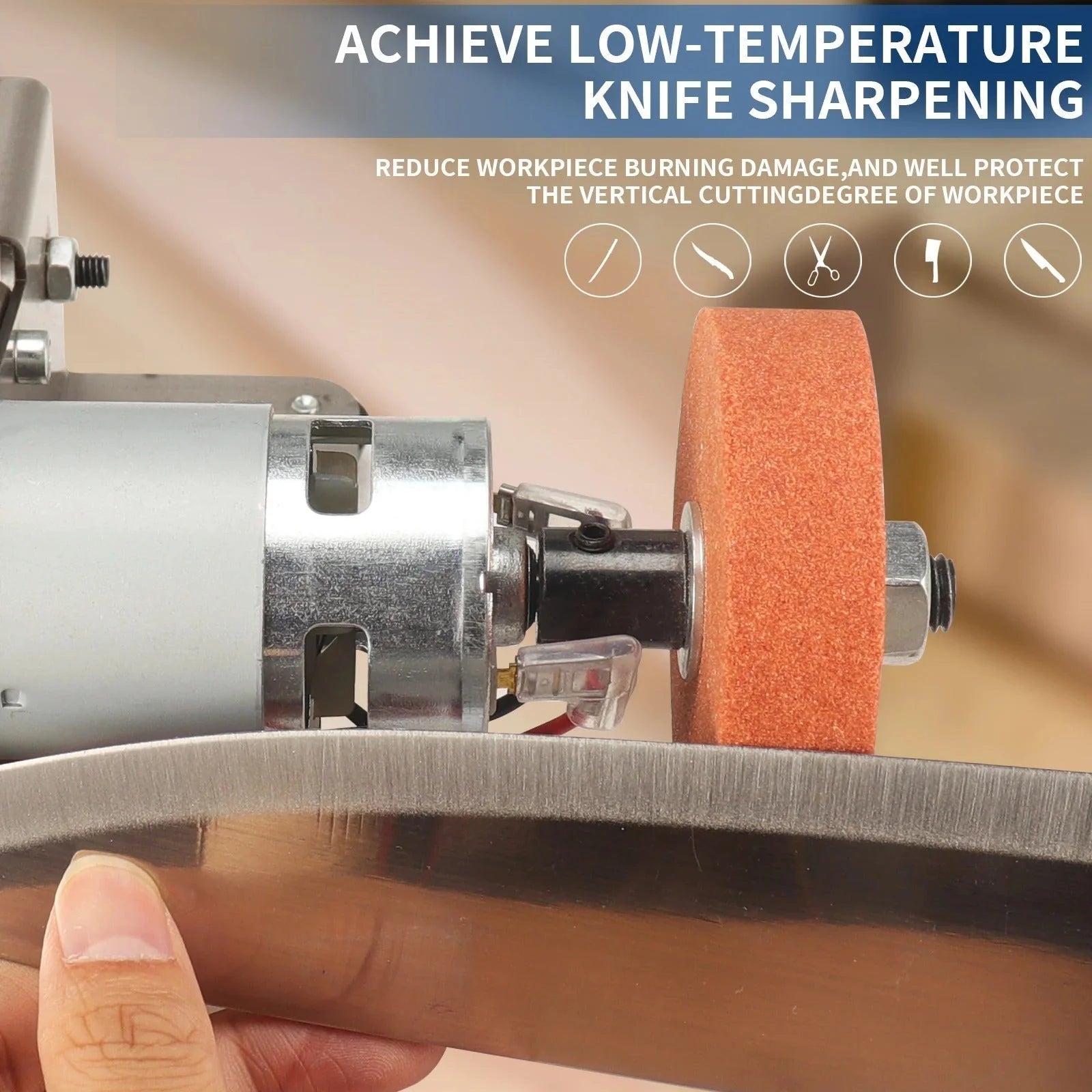 Mini Belt Sander Adjustable Speed Stainless Steel