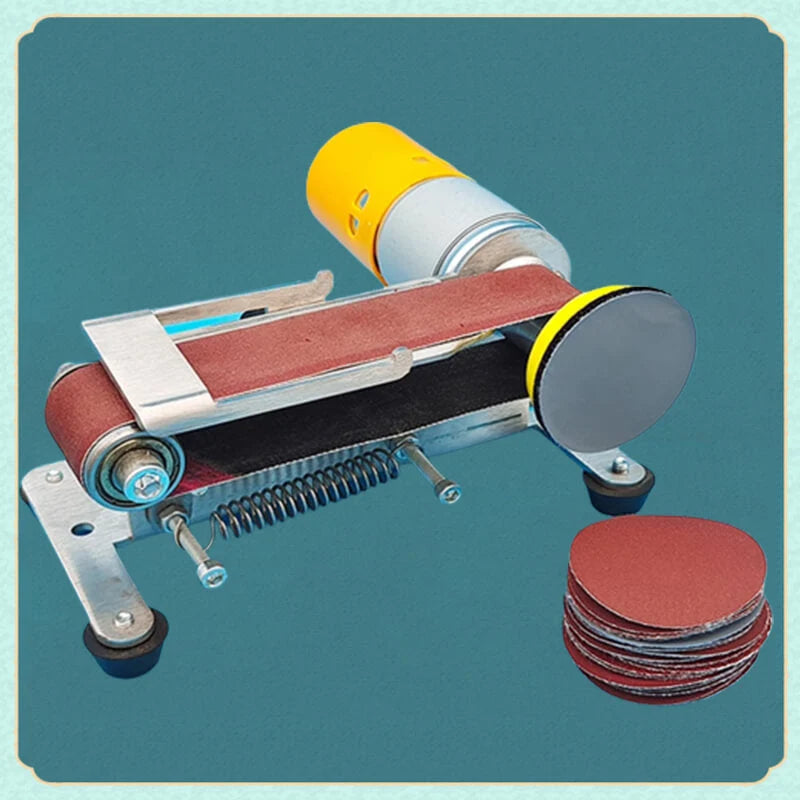 Mini Belt Sander Adjustable Speed Stainless Steel