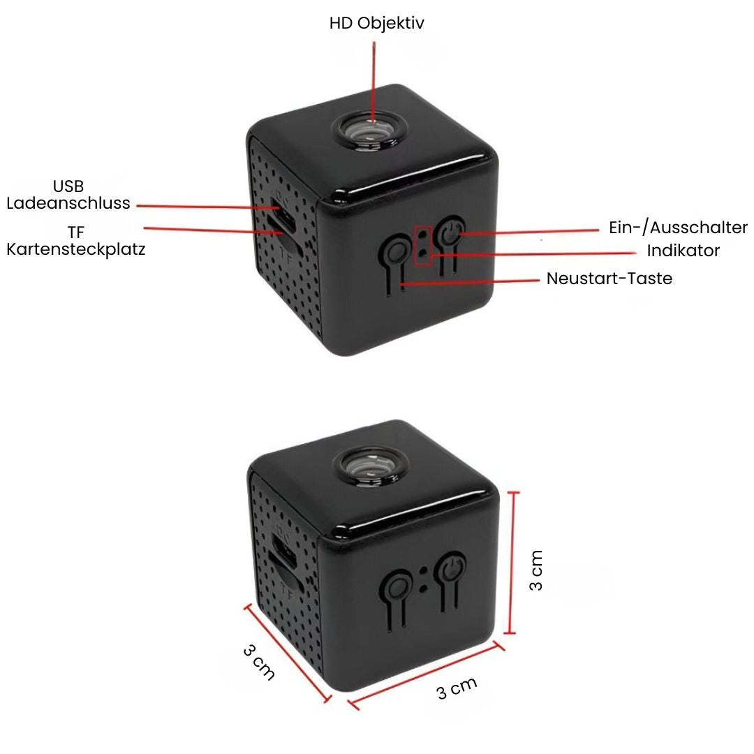 Mini Camera Wireless 1080P Night Vision Motion Alerts