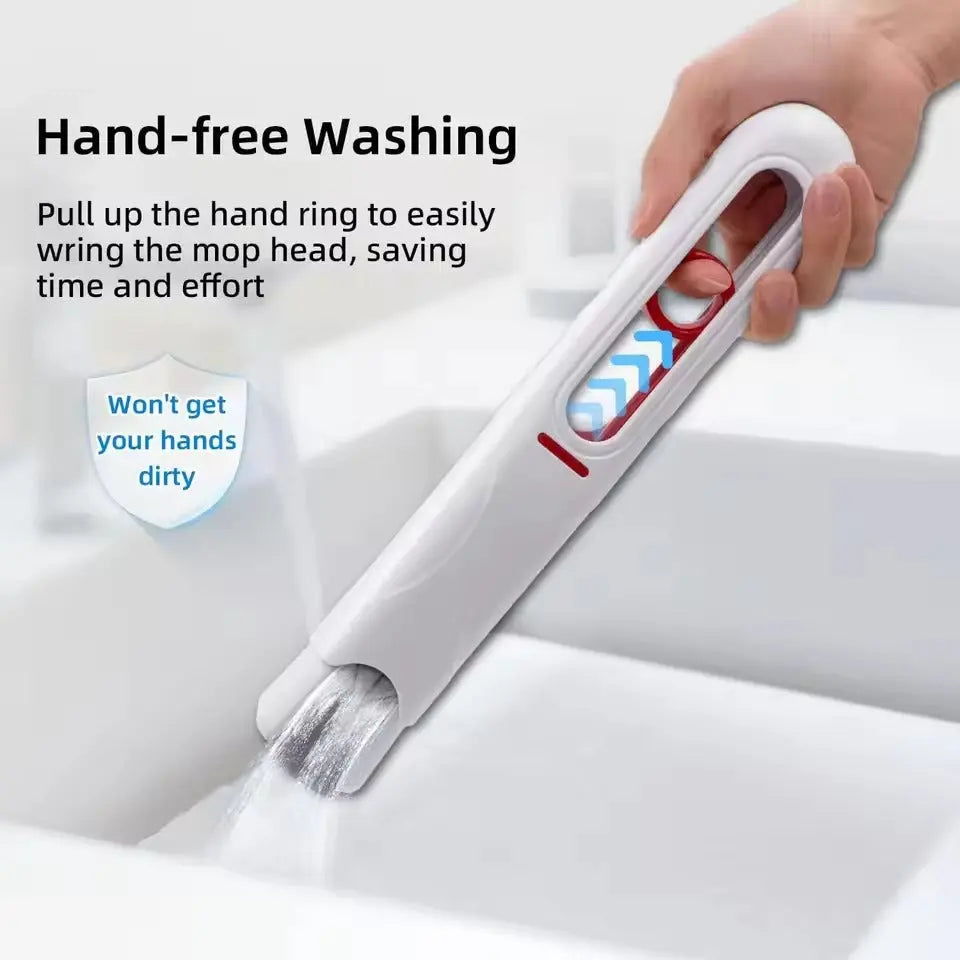 Mini Cleaning Squeegee Streak-Free Water Scraper & Pet Hair Remover