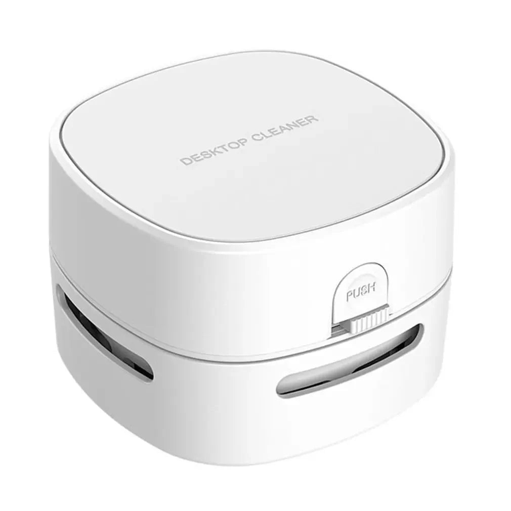 Mini Desk Vacuum 360° Suction Cordless & Quiet