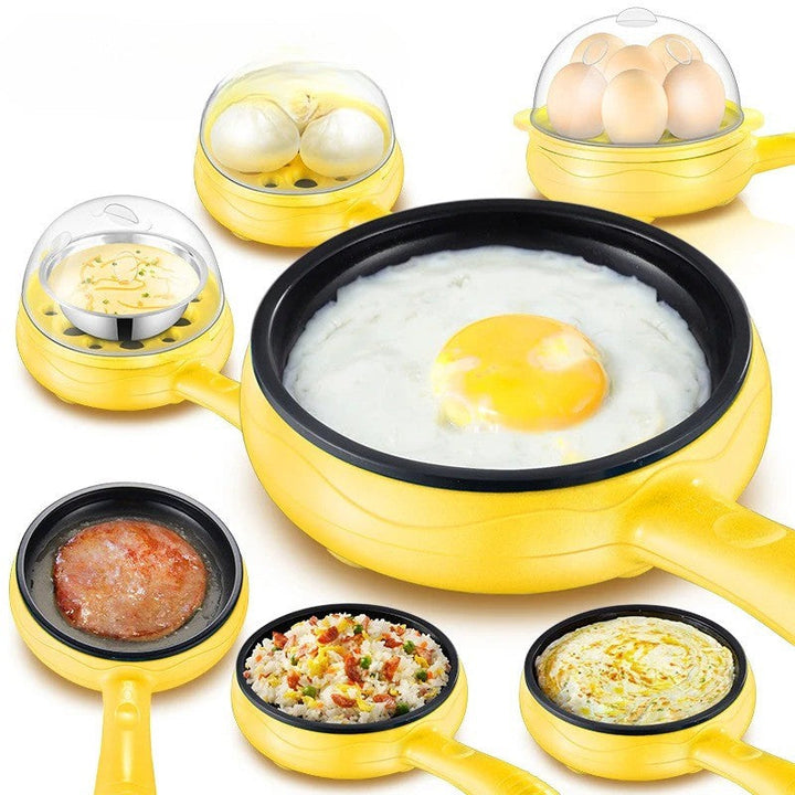 Mini Electric Frying Pan Compact Fast-Heat Non-Stick
