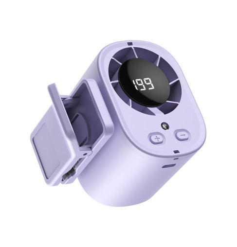 Mini Fan Clip-On Vent & Desk Rechargeable Quiet