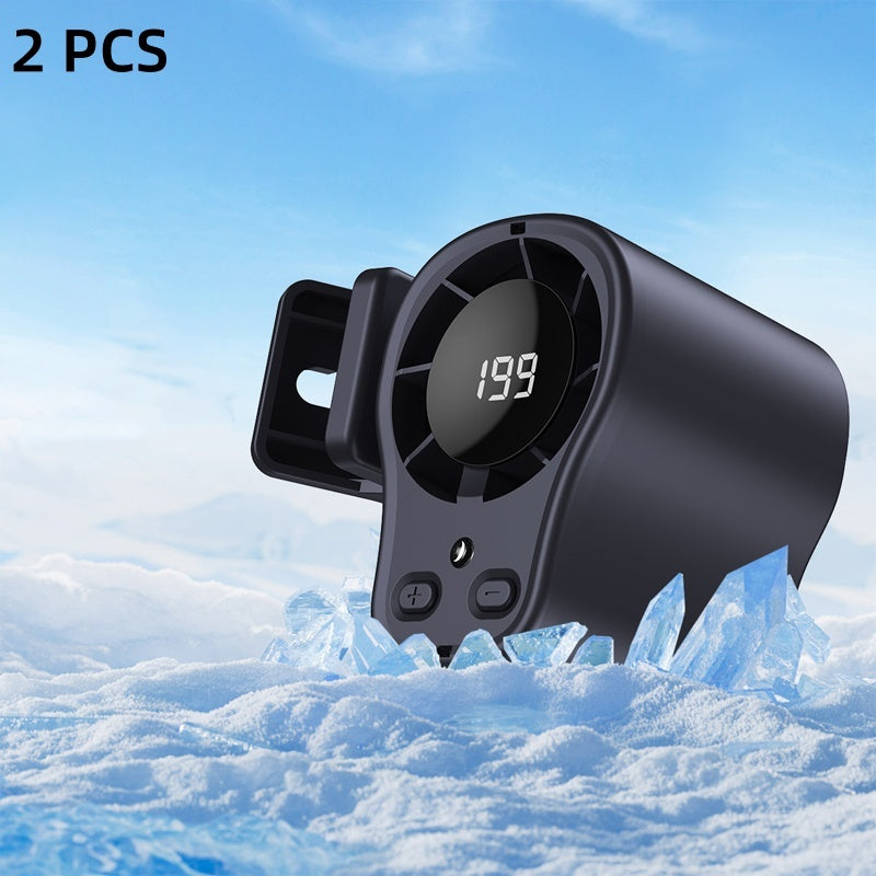 Mini Fan Clip-On Vent & Desk Rechargeable Quiet