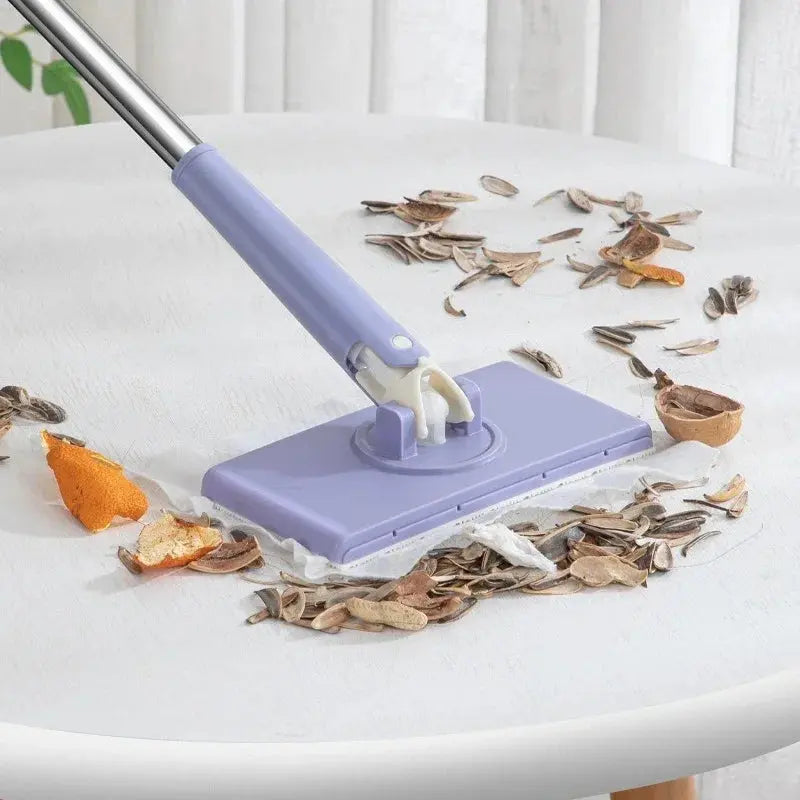 Mini Mop 360° Rotating Head Hands-Free Cloth Change