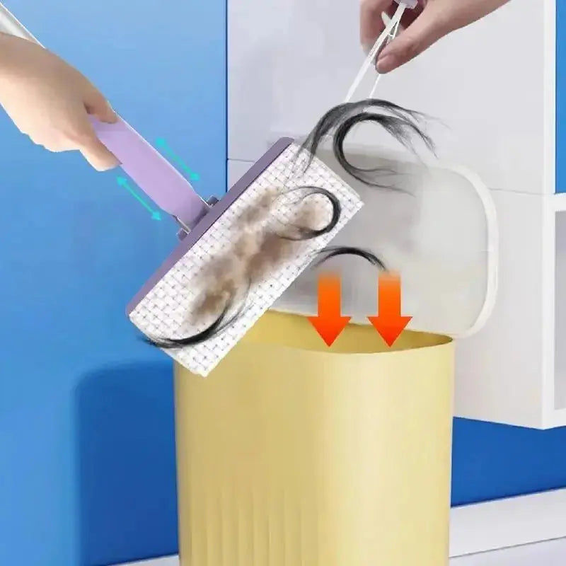 Mini Mop Hands-Free Cloth-Changing 360 Degree Includes 100 Cloths