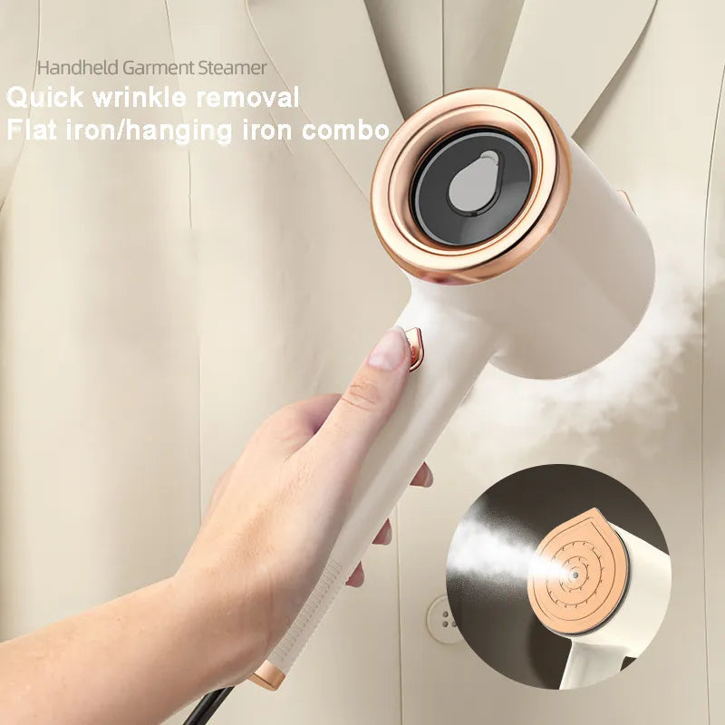 Mini Steam Iron Dual Function Titanium Soleplate
