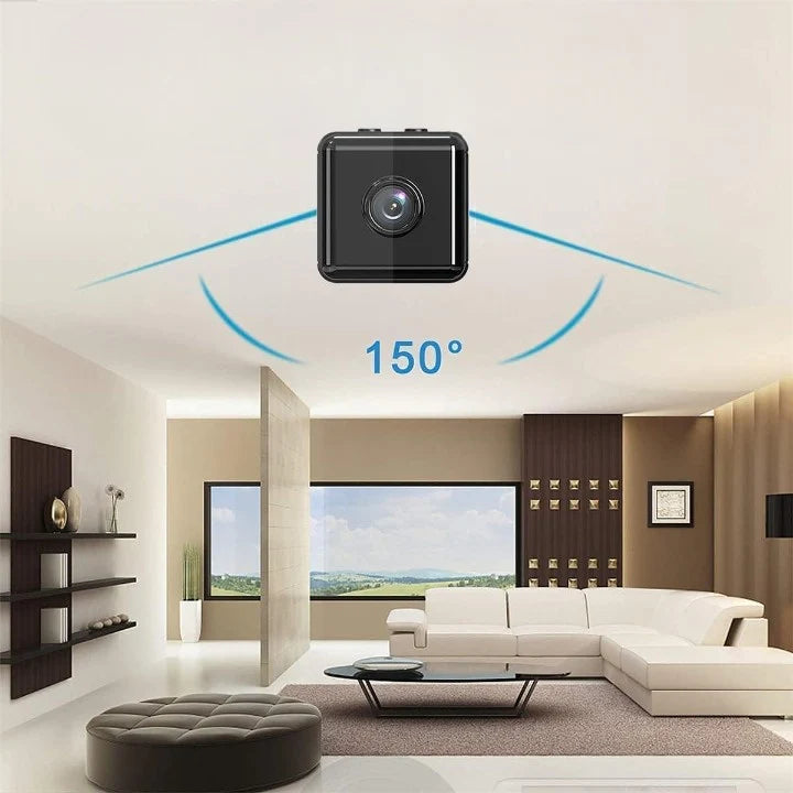 Mini Surveillance Camera HD 1080P Wi-Fi Streaming Magnetic Mount