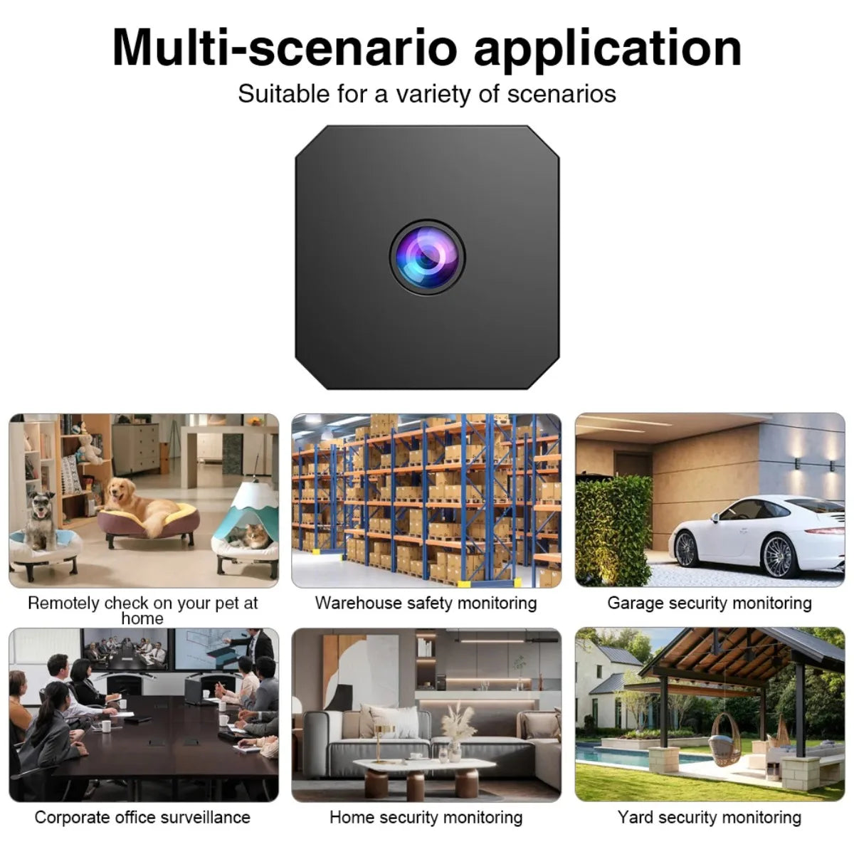Mini Wi-Fi Camera Full HD Night Vision Battery Powered
