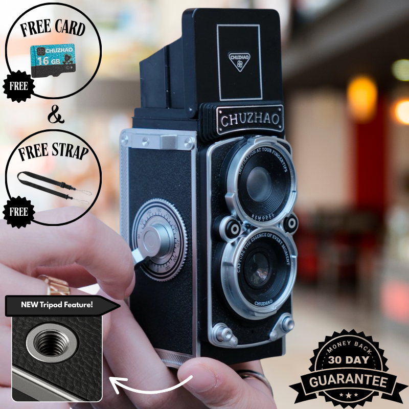 Mirrorless Camera Twin-Lens Reflex 12MP 10 Interchangeable Lenses