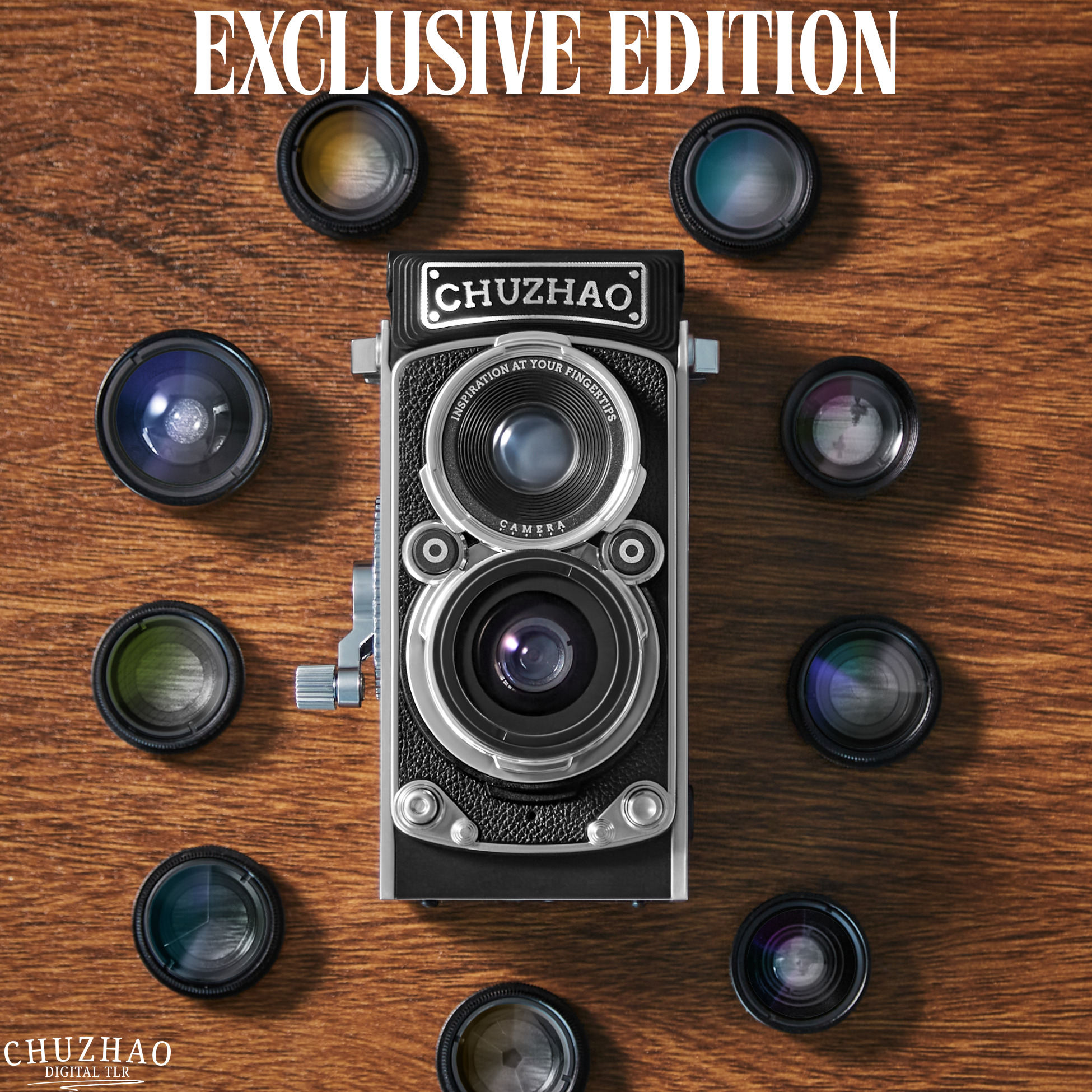 Mirrorless Camera Twin-Lens Reflex 12MP 10 Interchangeable Lenses