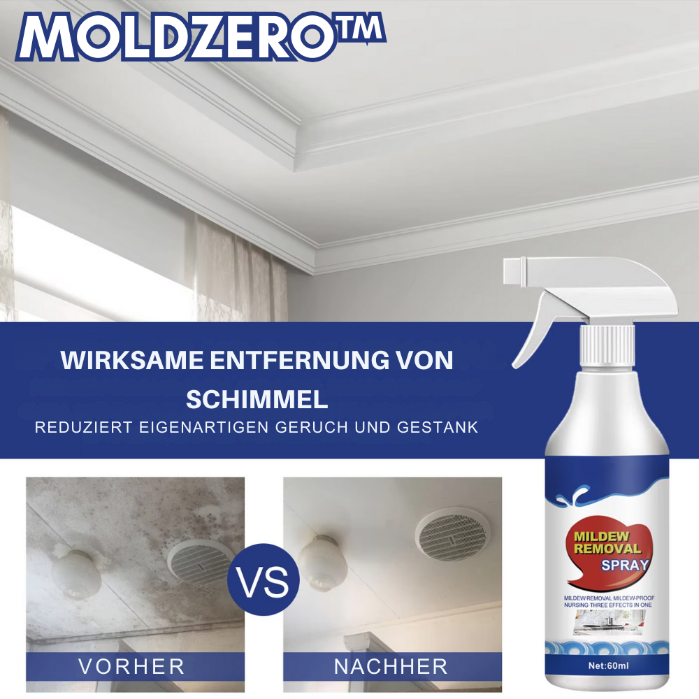 Mold & Mildew Remover Fast-Acting Long-Lasting Paint-Safe