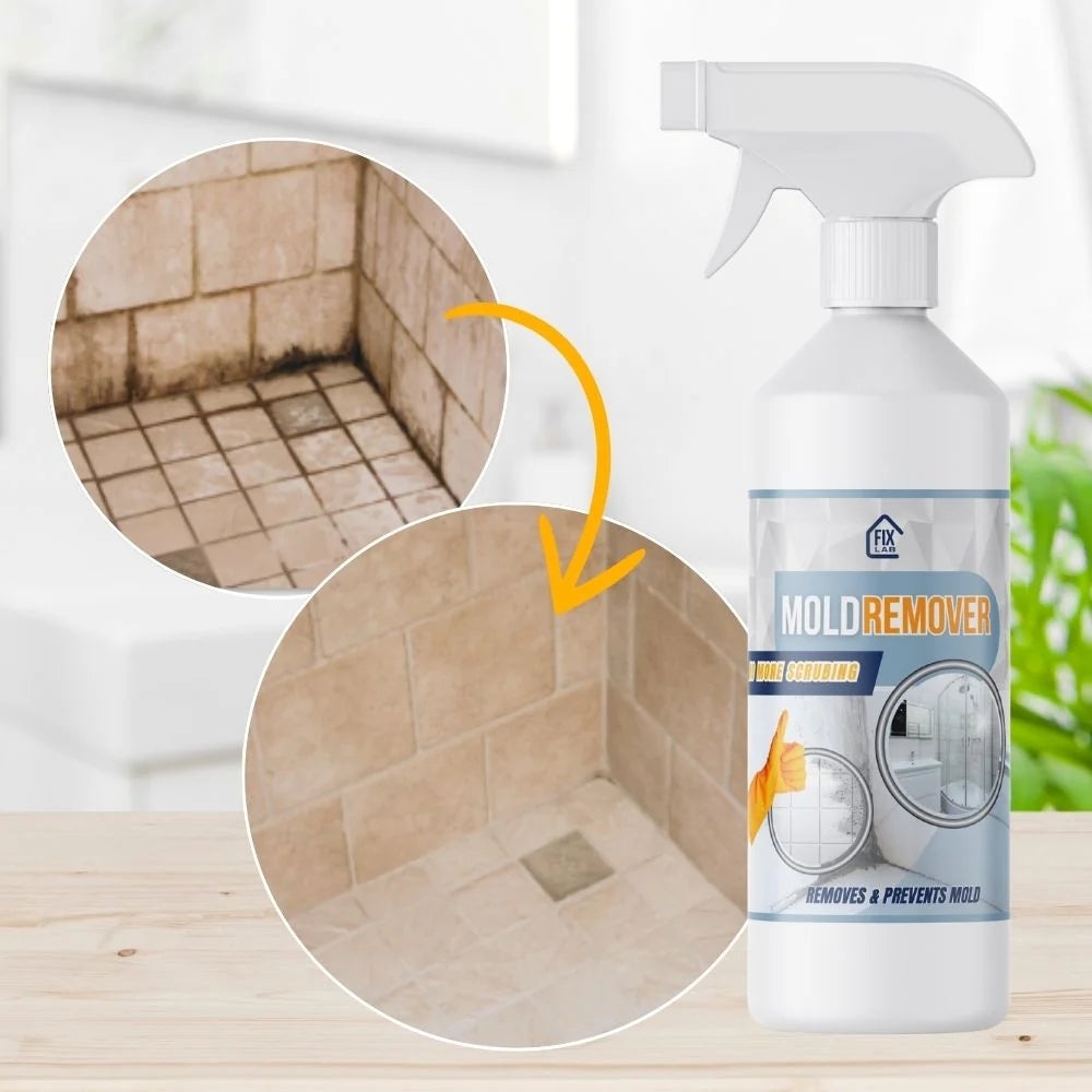 Mold Remover Spray Chlorine-Free Biodegradable Prevents Regrowth