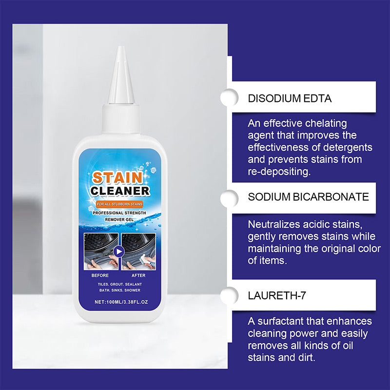 Mold & Stain Remover Gel Thick No-Scrub With Brushes