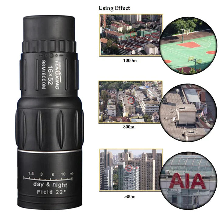 Monocular Compact Multi-Coated Optics Weatherproof & Anti-Fog