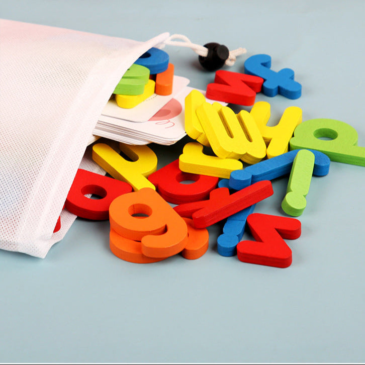 Montessori Spelling Game Set of 52 Eco-Friendly Non-Toxic