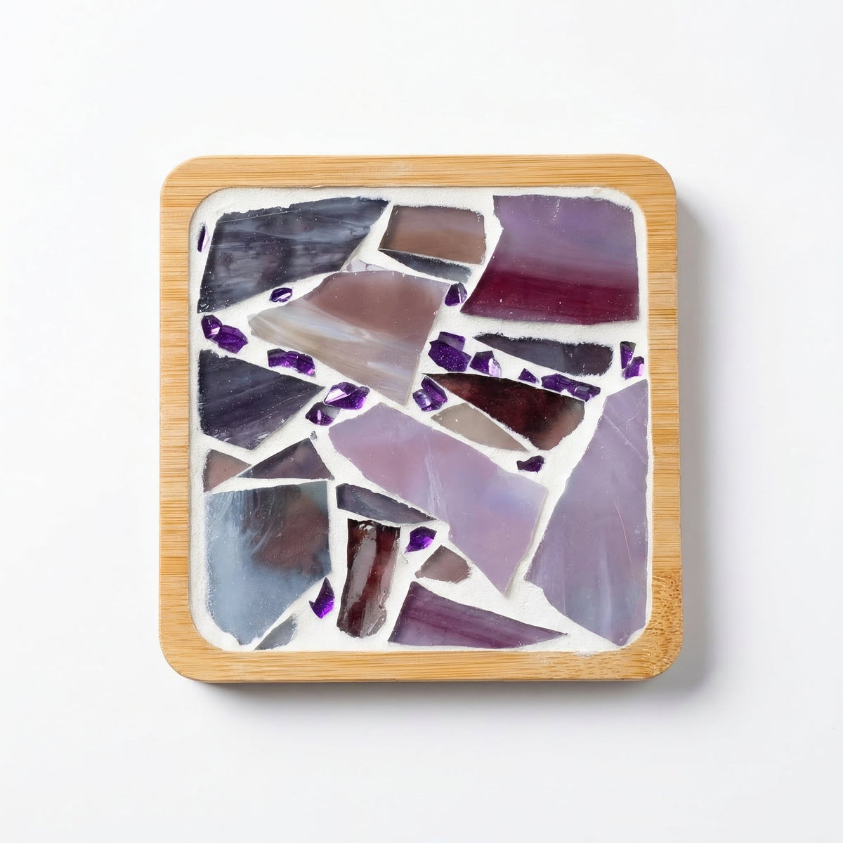 Mosaic Coaster Kit Tiles & Bases 12 Designs