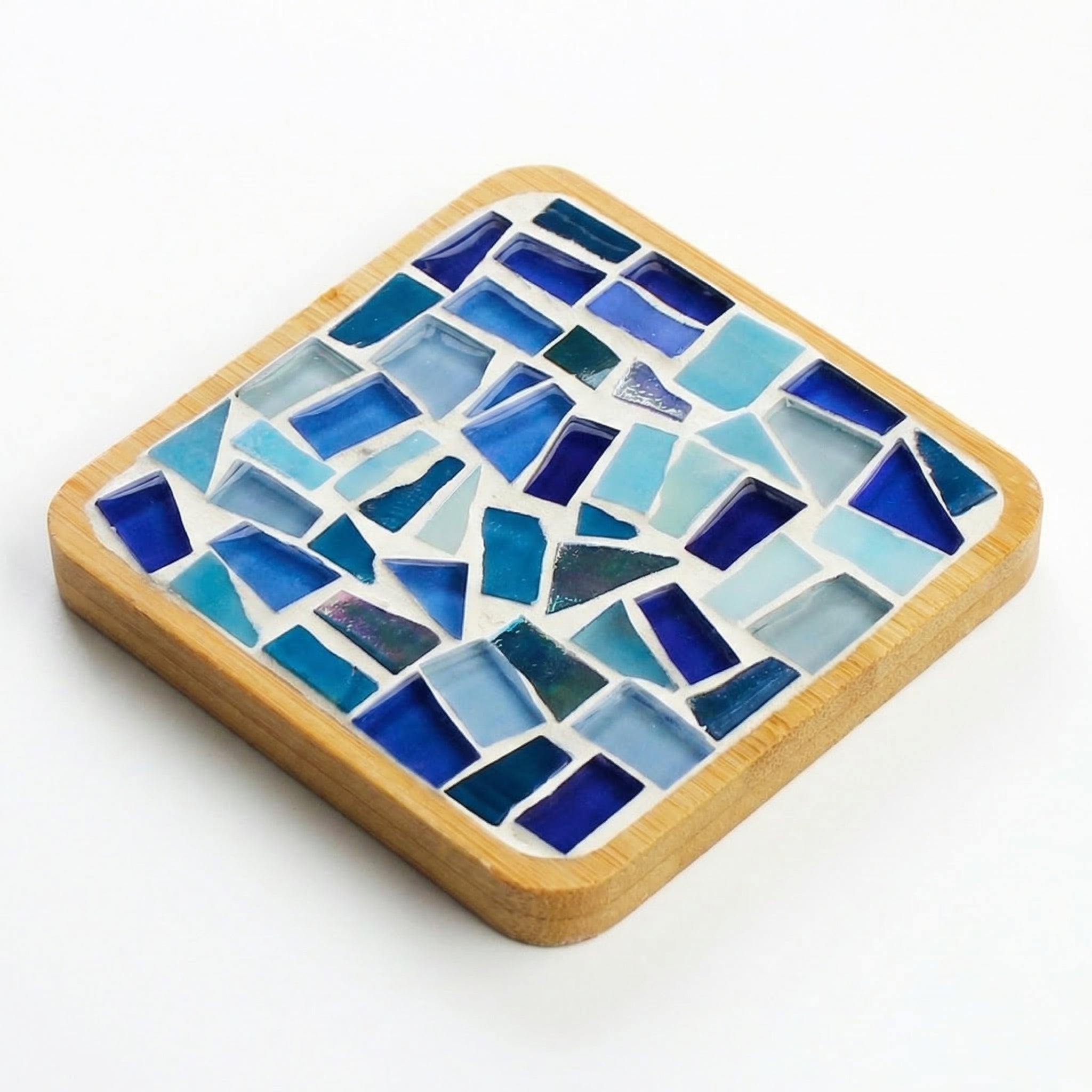 Mosaic Coaster Kit Tiles & Bases 12 Designs