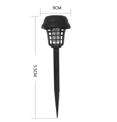 Mosquito Lamp Solar-Powered Auto Dusk Weatherproof