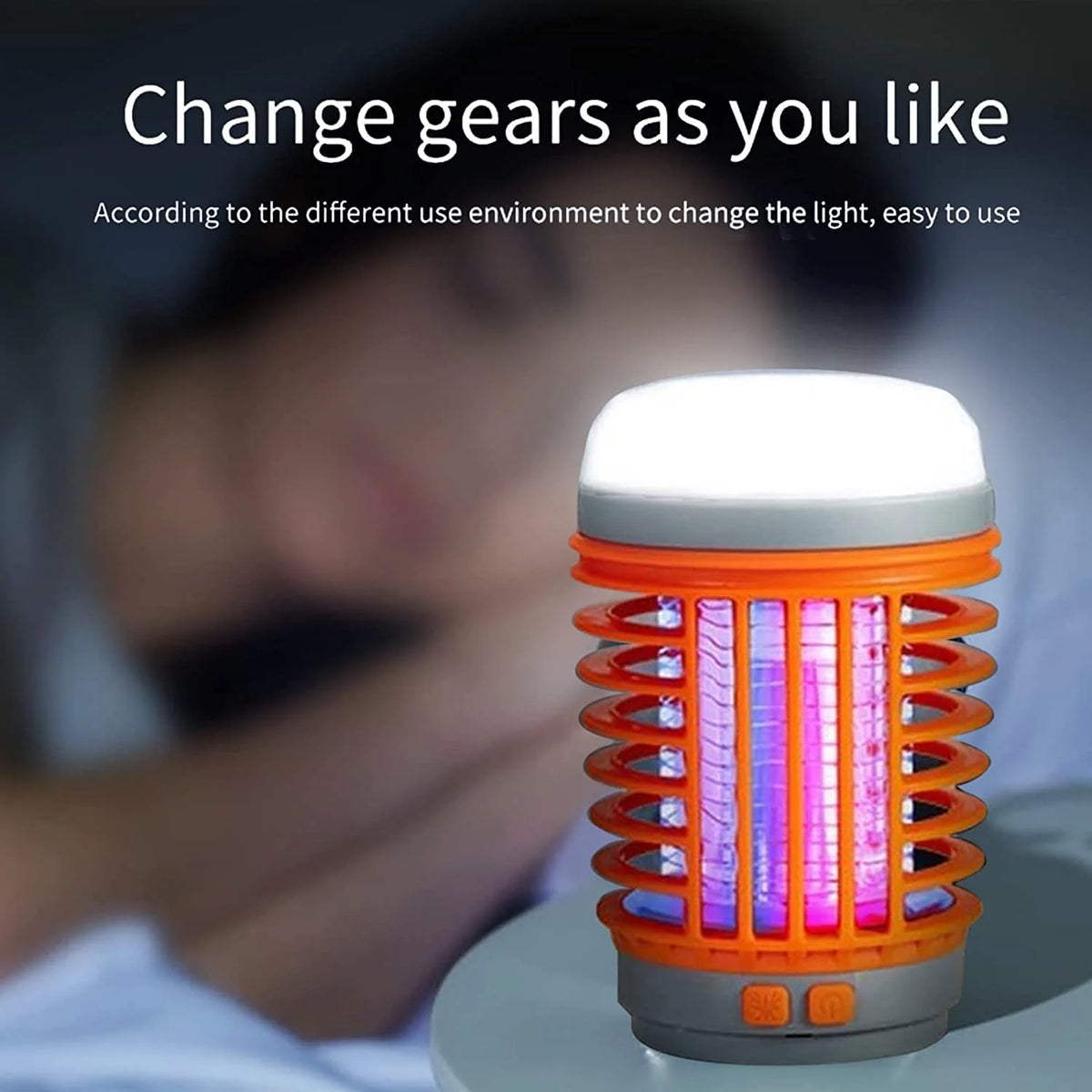 Mosquito Lamp Solar & USB Charging 4,036 Sq Ft