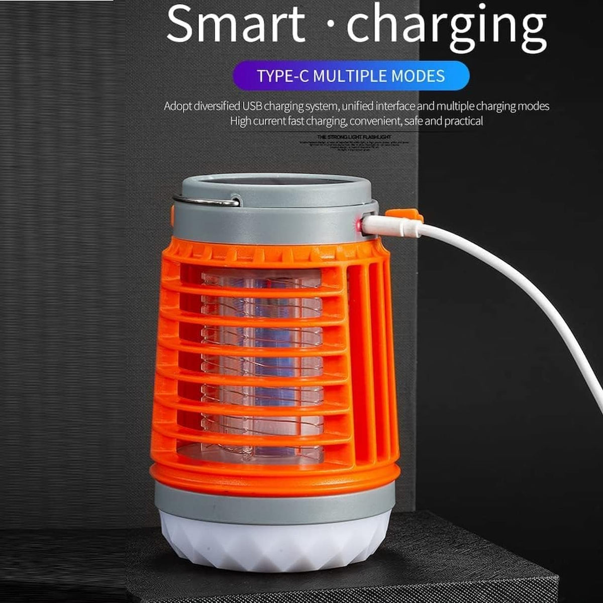Mosquito Lamp Solar & USB Charging 4,036 Sq Ft