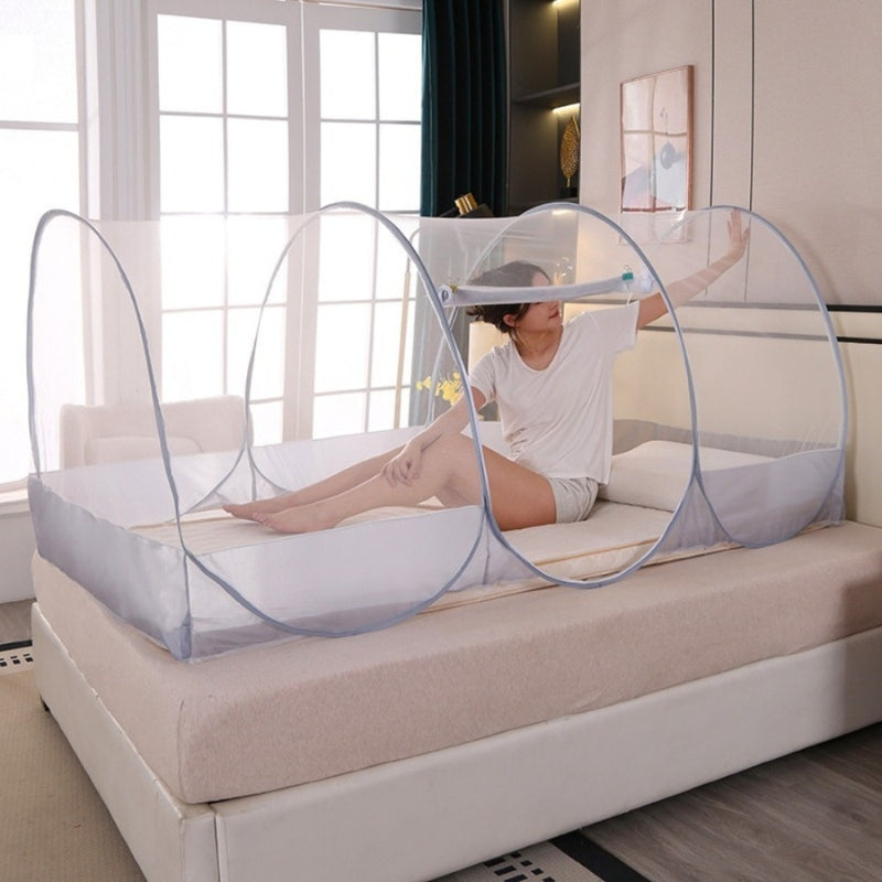 Mosquito Net Foldable Zippered Lightweight Polyester