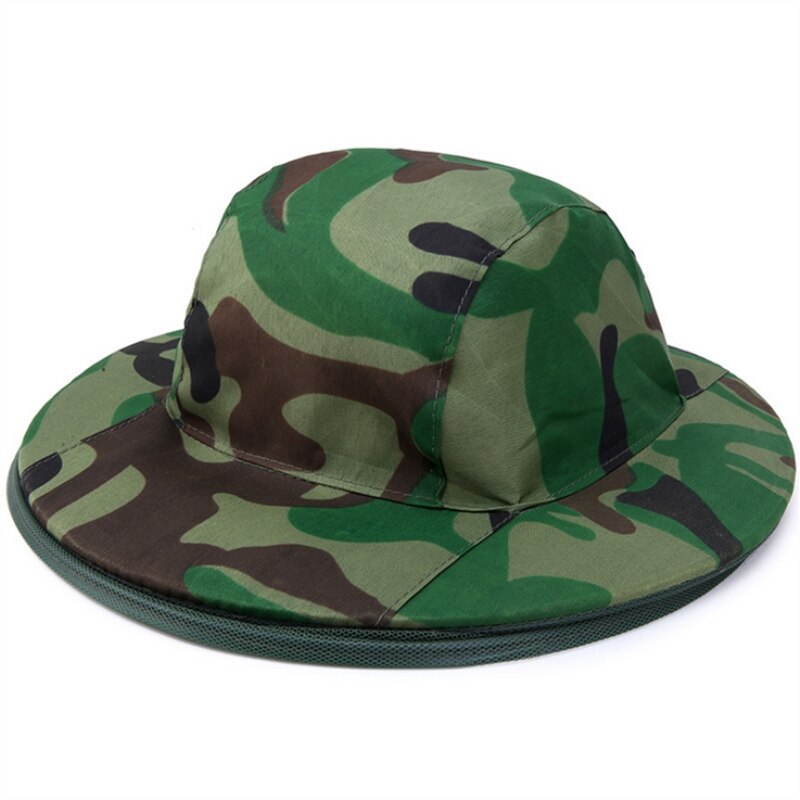 Mosquito Protection Hat Camouflage Mesh Net & UV Protection