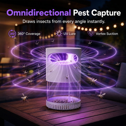 Mosquito Trap USB-Powered UV Light & Silent Fan