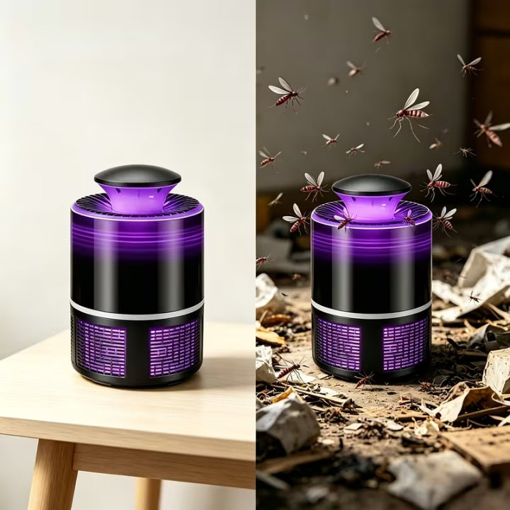 Mosquito Trap UV LED Whisper-Quiet USB-Powered