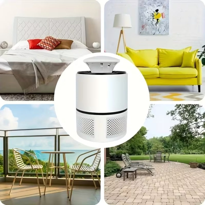 Mosquito Trap UV LED Whisper-Quiet USB-Powered