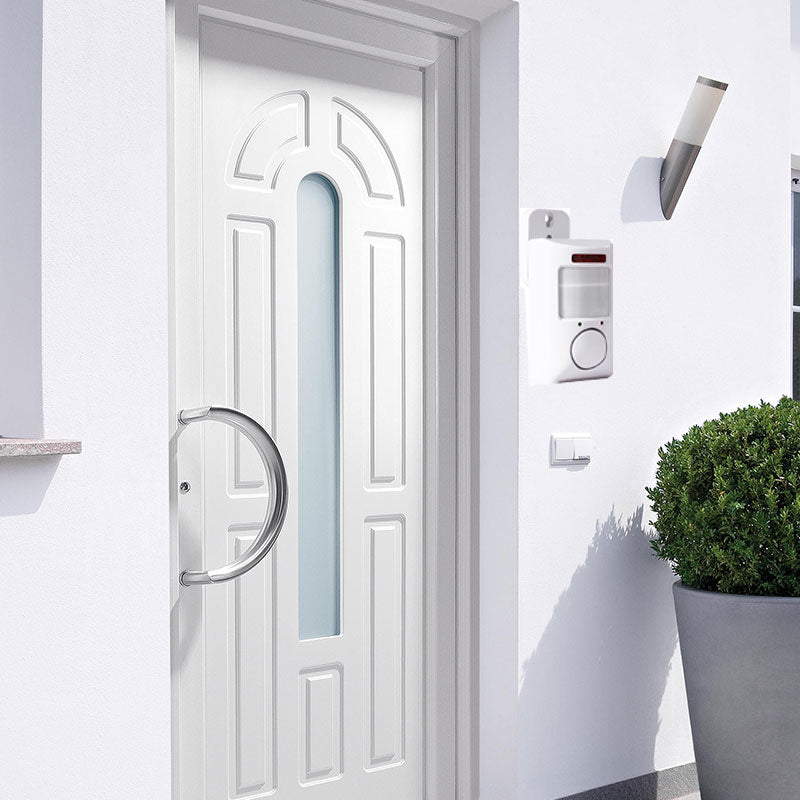 Motion Sensor Alarm 105 dB PIR Sensor Battery-Powered